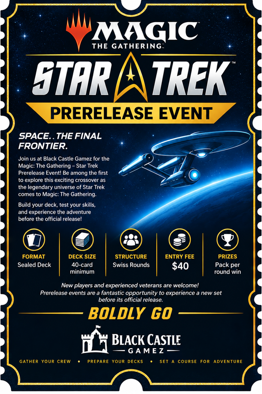 Magic: the Gathering - Star Trek Prerelease Ticket - Friday November 6th, 7PM