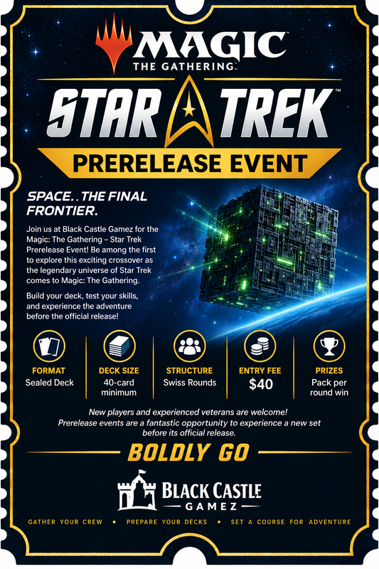 Magic: the Gathering - Star Trek Prerelease Ticket - Saturday November 7th, 1PM